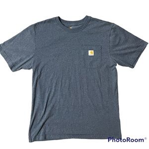 Carhartt Men’s Shortsleeve Tee- Blue
